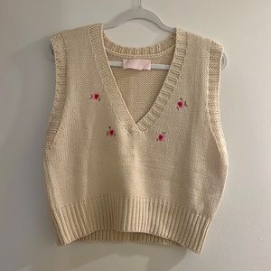 beginning boutique sweater vest